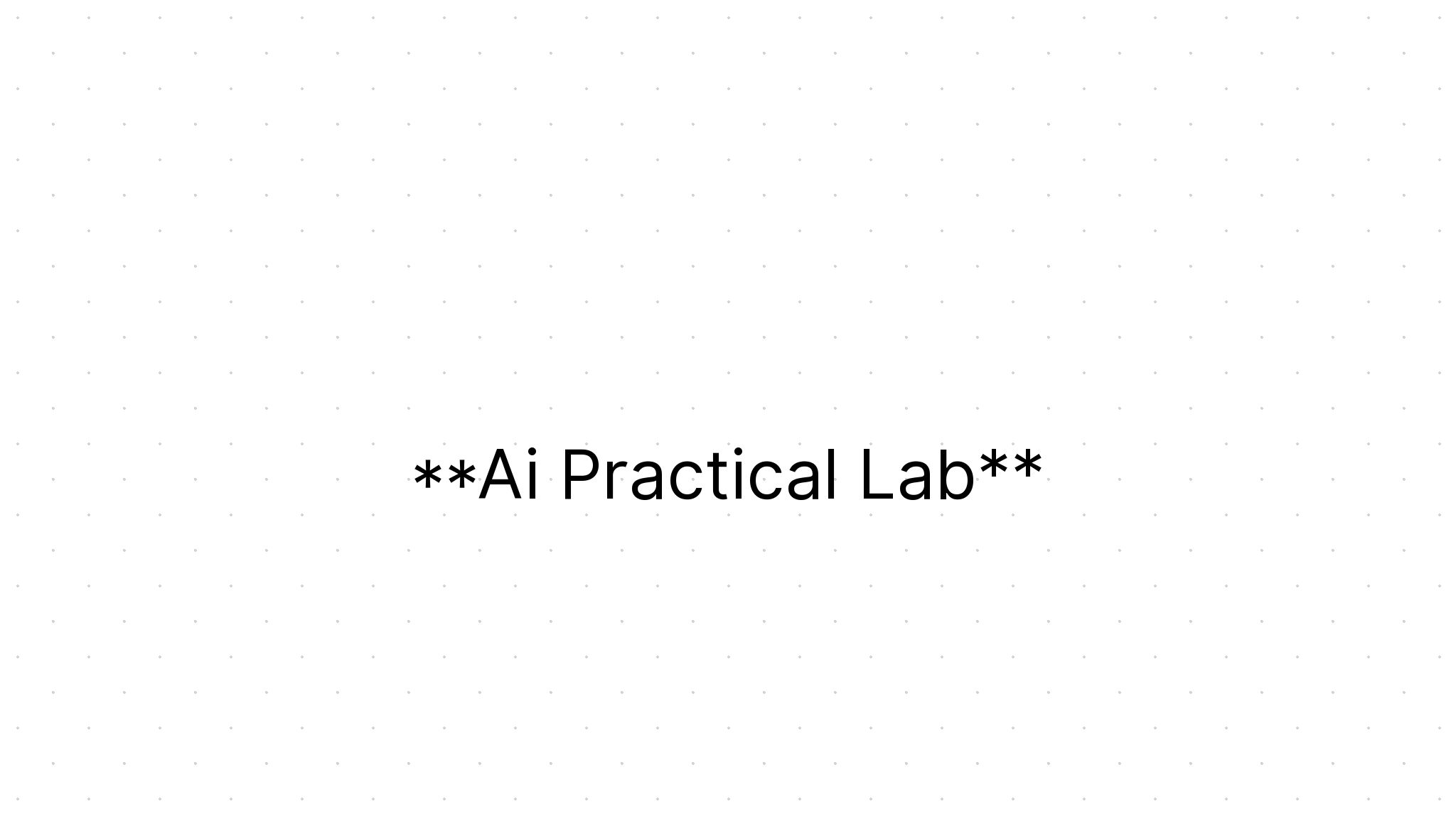 Tag: ai practical lab | ELE