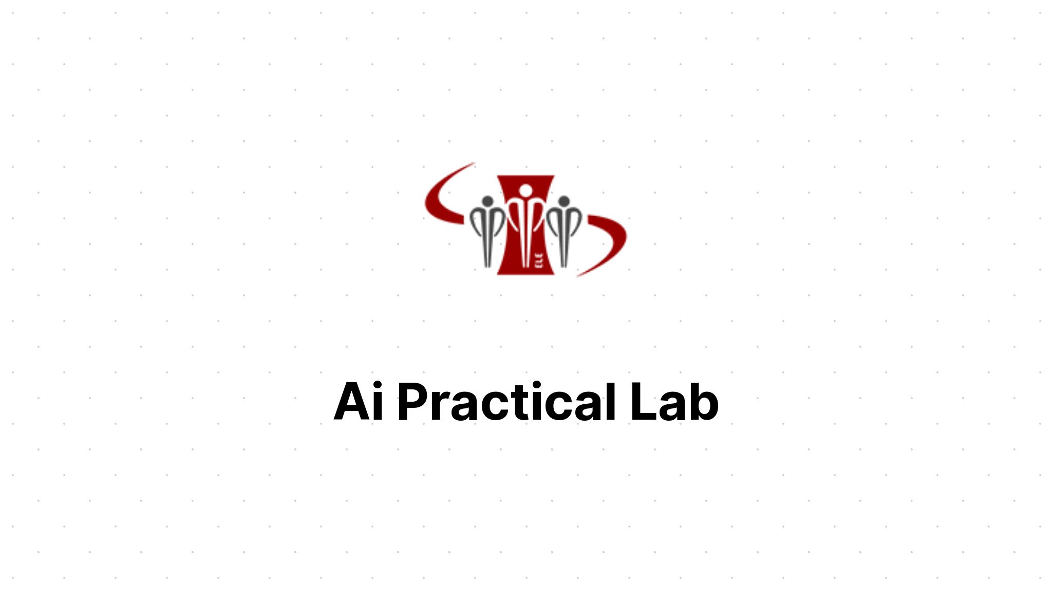Tag: ai practical lab | ELE